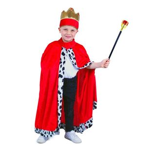 Rappa Detský kostým Kráľovský plášť vyobraziť