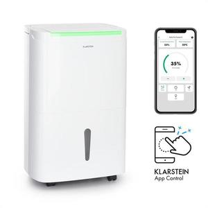 Klarstein DryFy Connect 40 Smart, Odvlhčovač vzduchu, WiFi, Kompresný, 40l/d, 35-45m², Biela vyobraziť