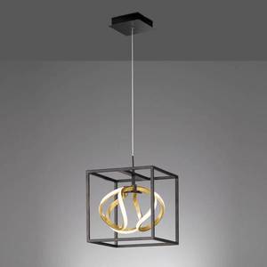 FISCHER & HONSEL Závesné svietidlo Gesa LED s kovovou klietkou, jedno svetlo vyobraziť