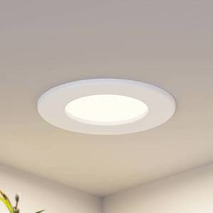 PRIOS Prios Cadance zapustené LED svietidlo biele 11, 5cm vyobraziť