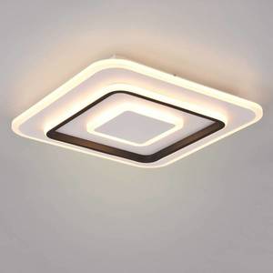 Reality Leuchten Stropné LED svetlo Jora hranaté, 39 x 39 cm vyobraziť