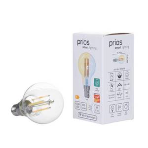 PRIOS Prios LED kvapka E14 4, 2W WLAN CCT číra, 2ks vyobraziť
