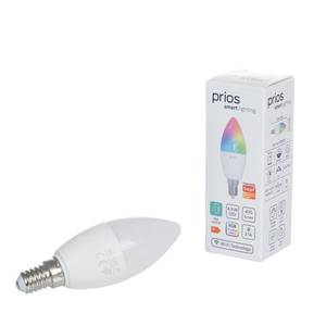 PRIOS Prios LED sviečka E14 4, 9W RGBW WLAN matná, 3ks vyobraziť