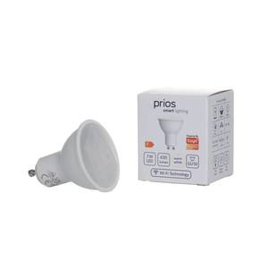 PRIOS Prios LED žiarovka GU10 plast 7W WLAN opál 827 3ks vyobraziť