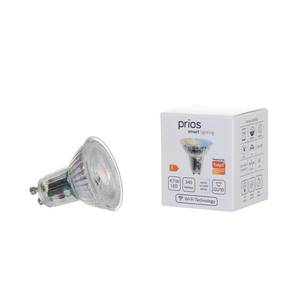 PRIOS Prios LED žiarovka GU10 sklo 4, 7W WLAN číra 2ks vyobraziť