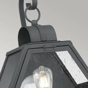 Quintiesse Vonkajšie nástenné svietidlo Heath 33, 1 cm, čierna vyobraziť