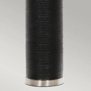 Elstead Textilná stolová lampa Ripple čierna/biela vyobraziť