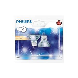 Philips SADA 2x Priemyselná žiarovka Philips HALOGEN GU4/20W/12V 3000K vyobraziť
