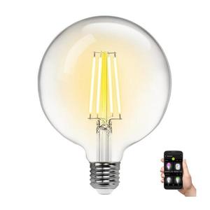 B.V. LED Stmievateľná žiarovka FILAMENT G125 E27/6W/230V 2700-6500K Wi-Fi - vyobraziť