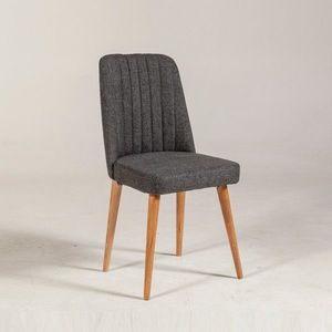 Jídelní židle VINA tmavě šedá/atlantic vyobraziť