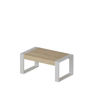Konferenční stolek Retro dub/bílý vyobraziť