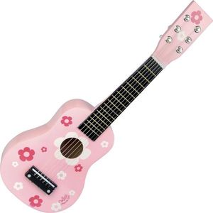 Kytara s květy GUITAR růžová vyobraziť