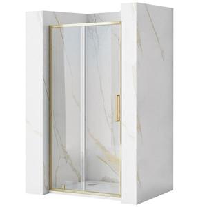 REA - Posuvné sprchové dvere Rapid Slide 100 zlatá REA-K5611 vyobraziť