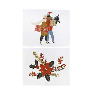 Vianočné látkové prestieranie 2 ks 35x45 cm Christmas Star – Butter Kings vyobraziť