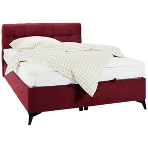 Kontinentálna posteľ Magic, 140x200cm, červená vyobraziť