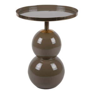 Kovový okrúhly odkladací stolík ø 40, 5 cm Nora – Leitmotiv vyobraziť