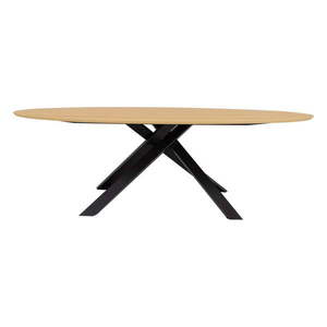 Jedálenský stôl s doskou v dubovom dekore 120x240 cm Cox – Tenzo vyobraziť