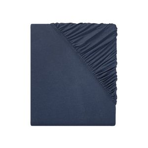 LIVARNO home Napínacia džersejová plachta, 140 – 160 x 200 x 25 cm (modrá) vyobraziť