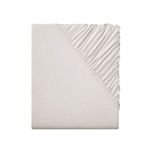 LIVARNO home Napínacia džersejová plachta, 140 – 160 x 200 x 25 cm (biela) vyobraziť