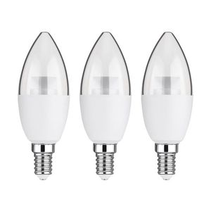 LIVARNO home LED žiarovka, 2 kusy/3 kusy (4, 9 W E14 sviečka transparentná, 3 kusy) vyobraziť