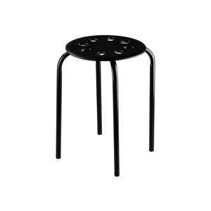 LIVARNO home Plastová stolička (čierna) vyobraziť