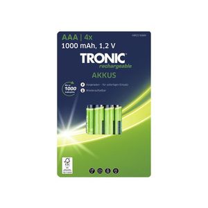 TRONIC® Batérie, 4 kusy (AA) vyobraziť
