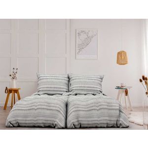 Face-2-Face Flanelová posteľná bielizeň, sivá (135 x 200 cm) vyobraziť