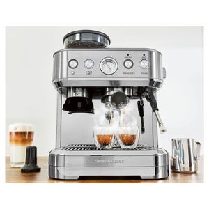 SILVERCREST® KITCHEN TOOLS Profesionálny espresso kávovar s mlynčekom SSMP 1770 A vyobraziť