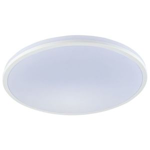 LIVARNO home Stropná LED lampa, okrúhla (ozdobný prstenec biely) vyobraziť