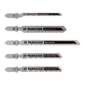 PARKSIDE® Súprava pílových listov pre priamočiaru pílu PSTZ 3 A1, 5-dielna (kov) vyobraziť