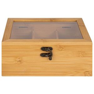 ERNESTO® Bambusové dosky na krájanie/Bambusová krabica na čaje (box na čaj) vyobraziť