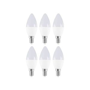 LIVARNO home LED žiarovky, 6 kusov (sviečka E14) vyobraziť