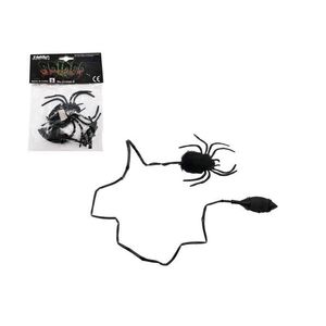 Pavúk skákajúci plyš / plast 7 cm v sáčku, 14 x 19 x 3 cm vyobraziť