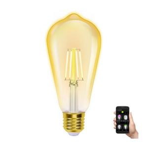 B.V. LED Stmievateľná žiarovka FILAMENT ST64 E27/6W/230V 2700-6500K Wi-Fi - vyobraziť