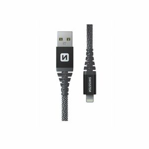 SWISSTEN Nabíjací kábel kevlarový USB Lightning, 1, 5 m vyobraziť