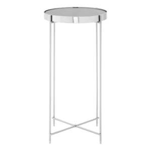 Okrúhly odkladací stolík so sklenenou doskou ø 33 cm Allure – Premier Housewares vyobraziť