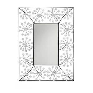 Nástenné zrkadlo 56x70 cm Floret – Premier Housewares vyobraziť