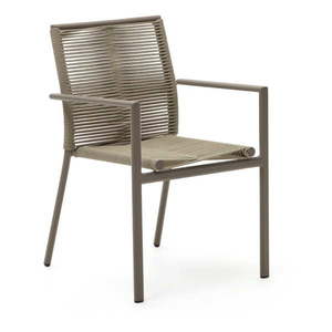 Béžová kovová záhradná stolička Culip – Kave Home vyobraziť