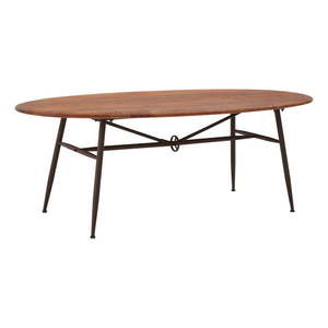 Jedálenský stôl z orechového dreva 104x219 cm New Foundry – Premier Housewares vyobraziť