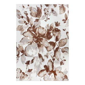 Hnedý koberec 200x280 cm Shine Floral – Hanse Home vyobraziť