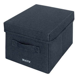 Tmavosivé látkové úložné boxy v súprave 2 ks s vekom 19x28.5x16 cm – Leitz vyobraziť