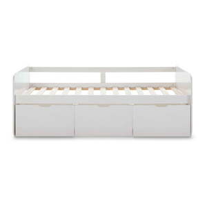 Biela detská posteľ s úložným priestorom 90x190 cm Abbott – Marckeric vyobraziť