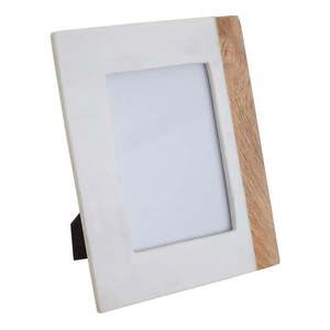 Kamenný rámček v bielo-prírodnej farbe 20x25 cm Sena – Premier Housewares vyobraziť