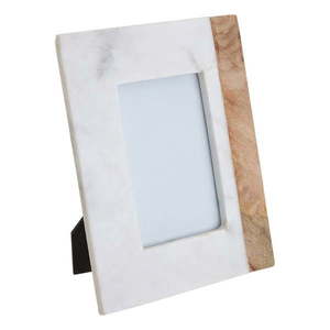 Kamenný rámček v bielo-prírodnej farbe 18x23 cm Sena – Premier Housewares vyobraziť