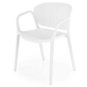 Sconto Jedálenská stolička SCK-491 biela vyobraziť