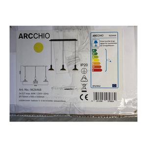 Arcchio Arcchio - Luster na lanku JAIKA 3xE27/60W/230V vyobraziť