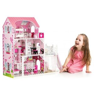 Drevený domček pre bábiky New Jersey Residence EcoToys vyobraziť