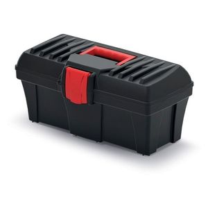 Kufr na nářadí CALIN 40 x 20 x 18, 6 cm černo-červený vyobraziť