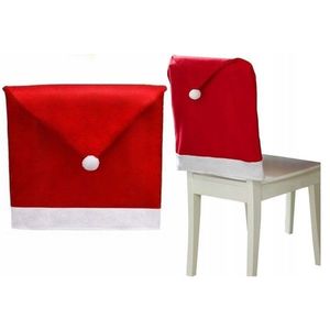 Poťah na stoličku Santa 1 ks červený vyobraziť