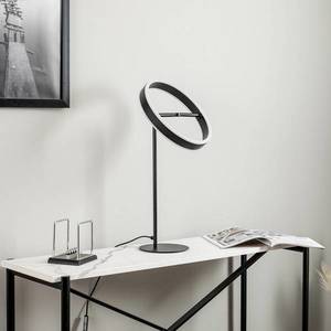 Lucande Lucande Yekta stolová LED lampa, stepdim, čierna vyobraziť